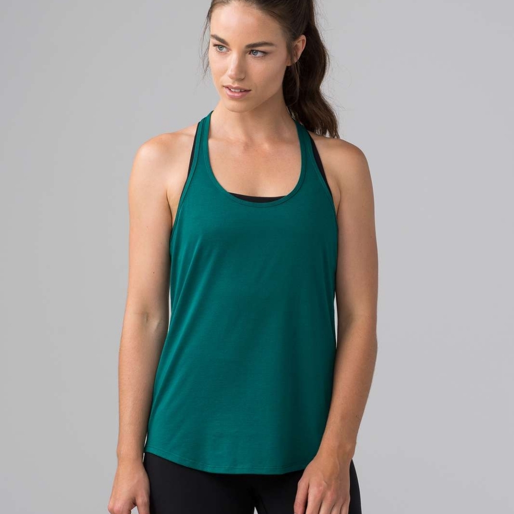 Lululemon. Tech Mesh Singlet. Neon Green*** Size 4